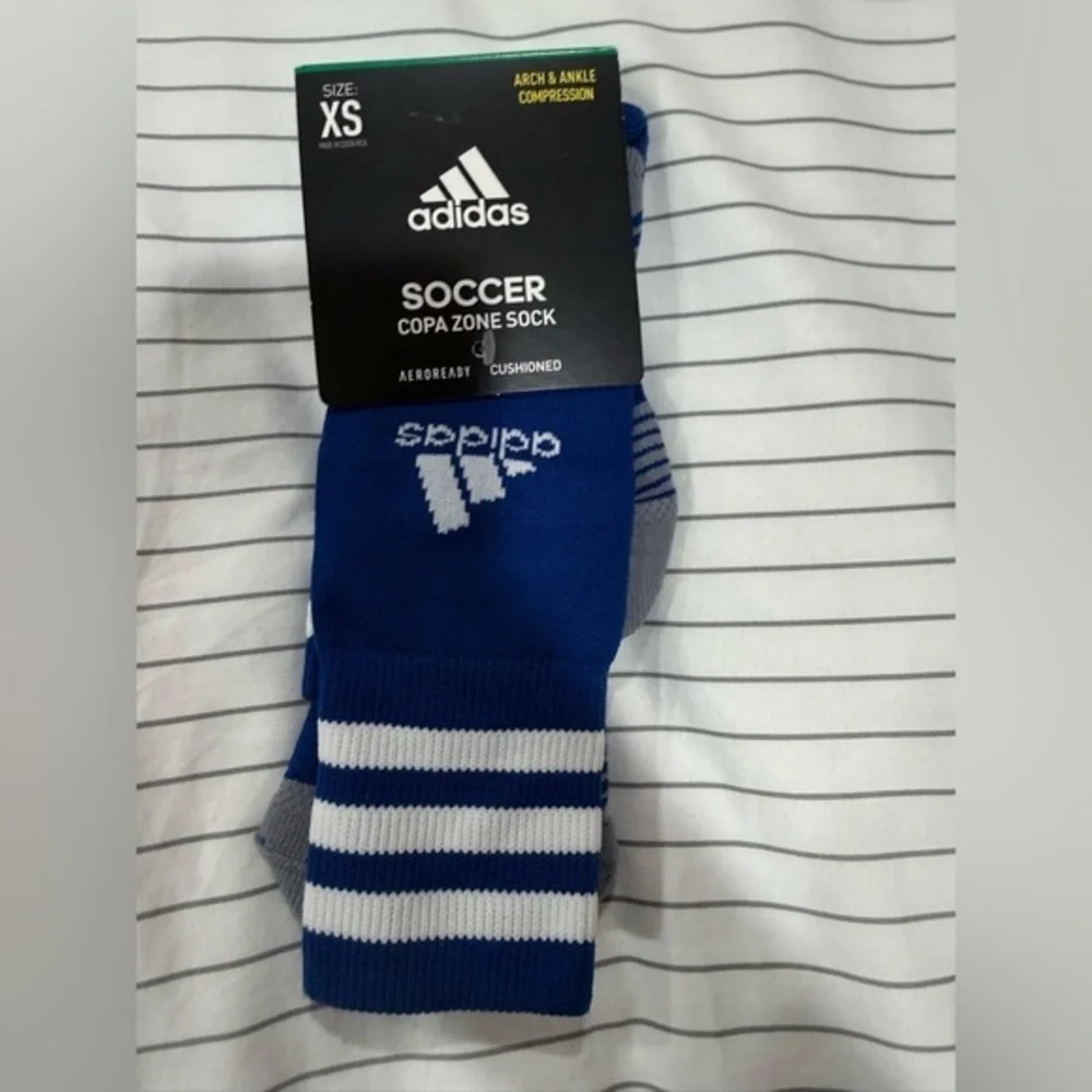 ADIDAS Soccer Socks Youth Boys & Girl Size XS